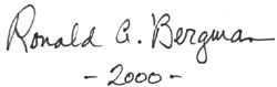 Image of Berman signature